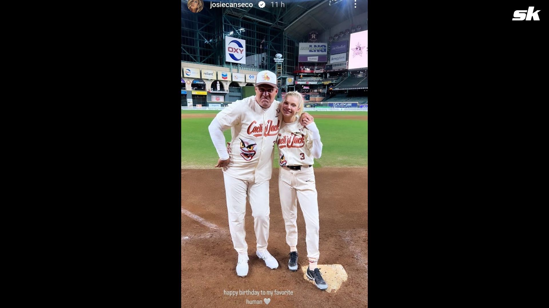 Jose Canseco and Josie canseco